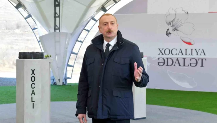 Azerbaycan Cumhurbaşkanı Hocalı Katliamı’nı Anarak Adalet Talebinde Bulundu